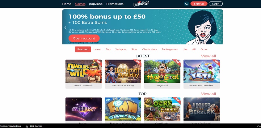 Online CasinoPop