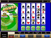 Aces and Faces 4 Play Power Poker